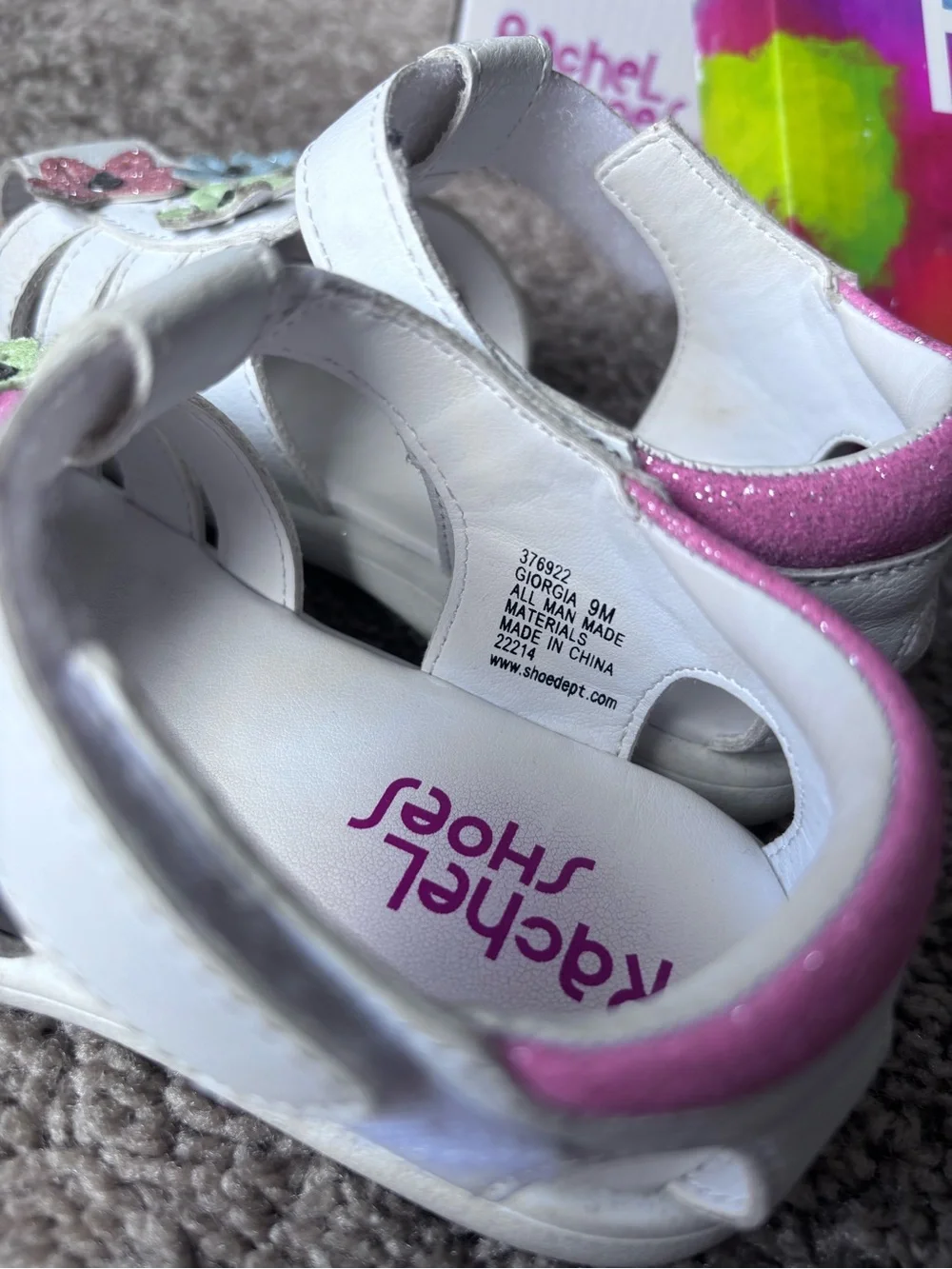Rachel Shoes Size 9 Toddler